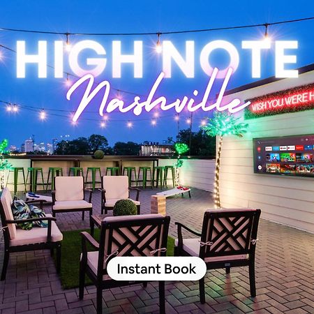 New High Note Rooftop Views 10 Beds Near Dt Villa Nashville Exterior photo